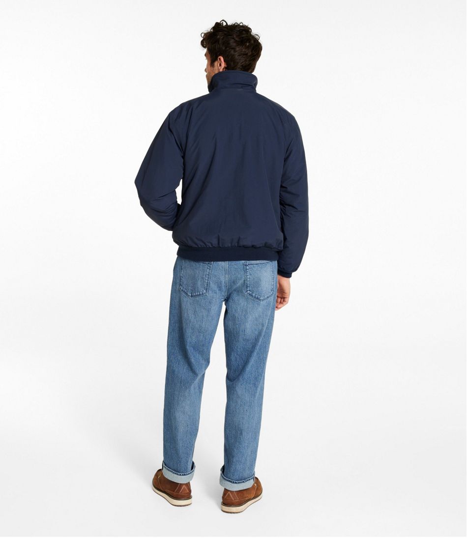 L.L.Bean Men's Warm-Up Jacket, Fleece Lined OUTERWEAR