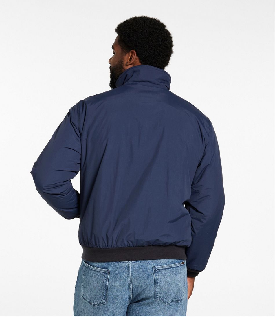 L.L.Bean Men's Warm-Up Jacket, Fleece Lined OUTERWEAR