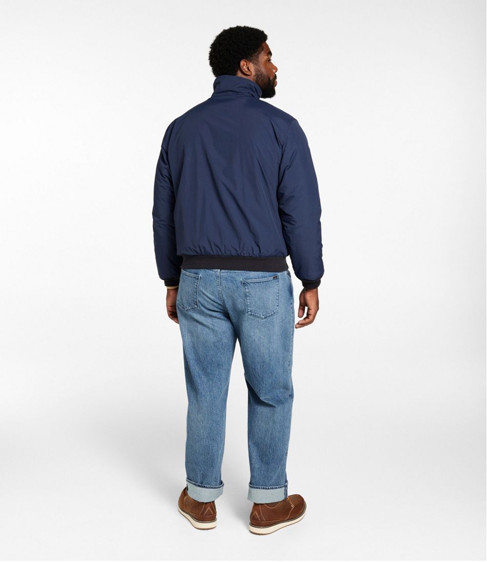 L.L.Bean Men's Warm-Up Jacket, Fleece Lined OUTERWEAR