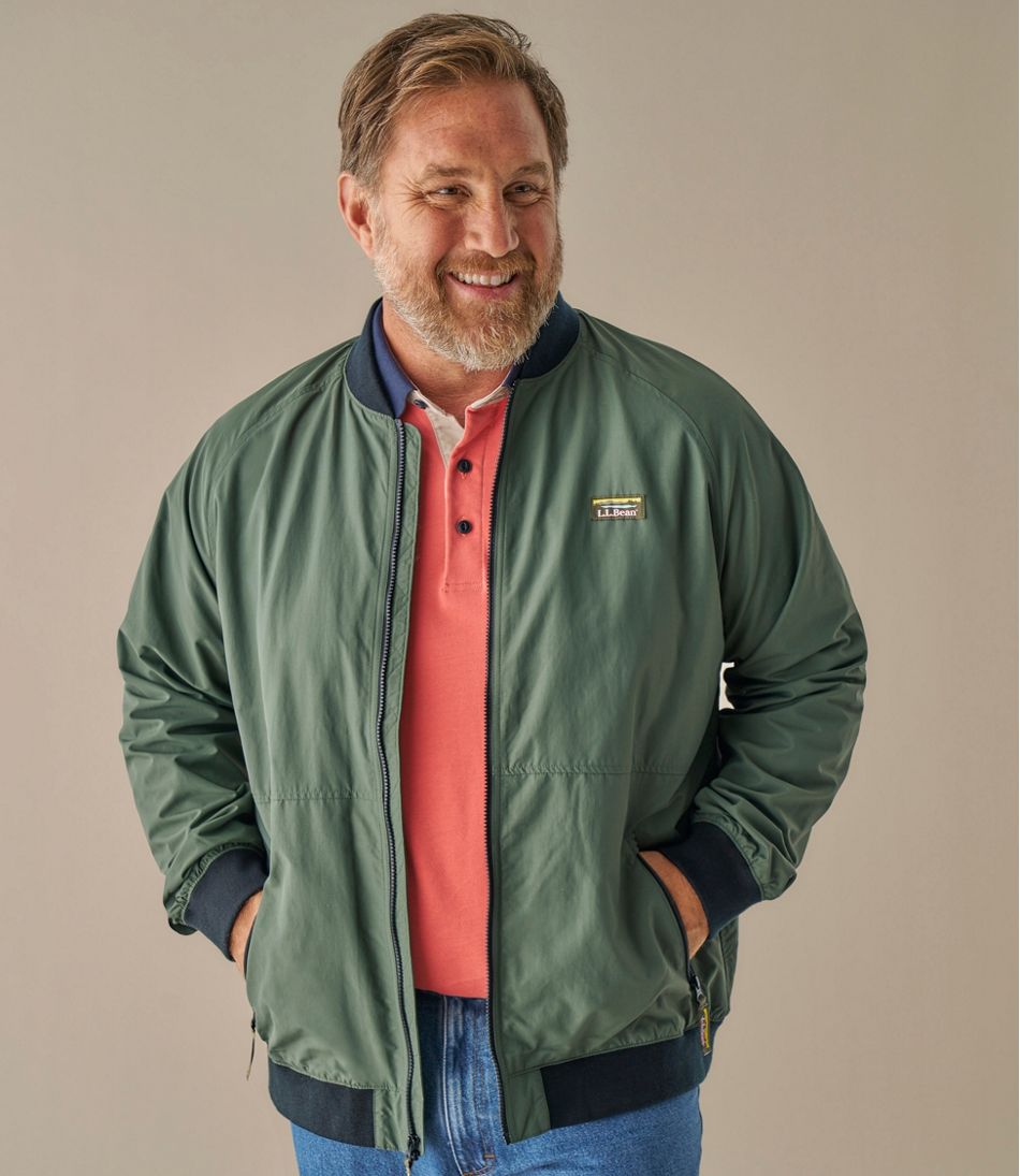 L.L.Bean Men's 3-Season Bomber Jacket OUTERWEAR