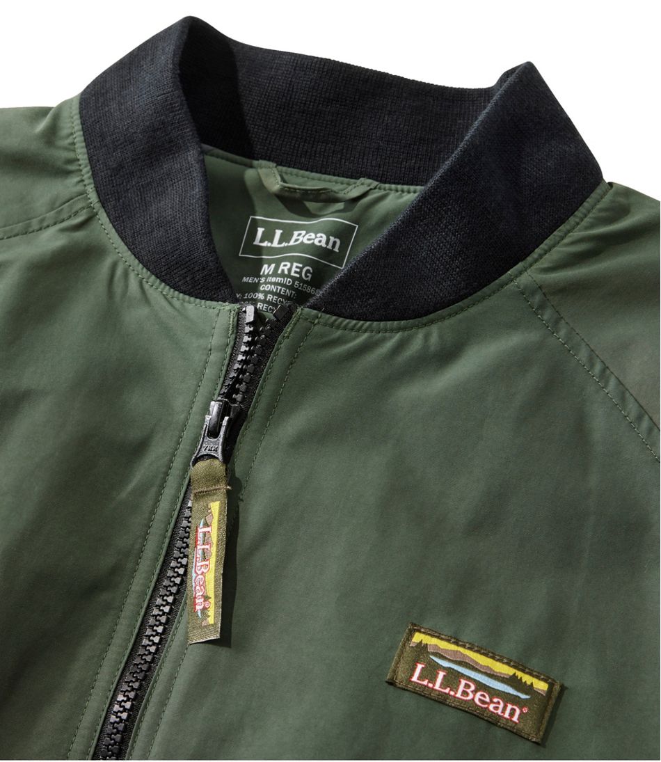 L.L.Bean Men's 3-Season Bomber Jacket OUTERWEAR
