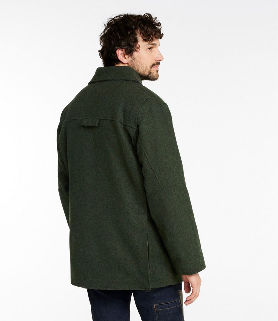 L.L.Bean Men's Maine Guide Wool Parka, PrimaLoft OUTERWEAR|OUTDOOR EQUIPMENT