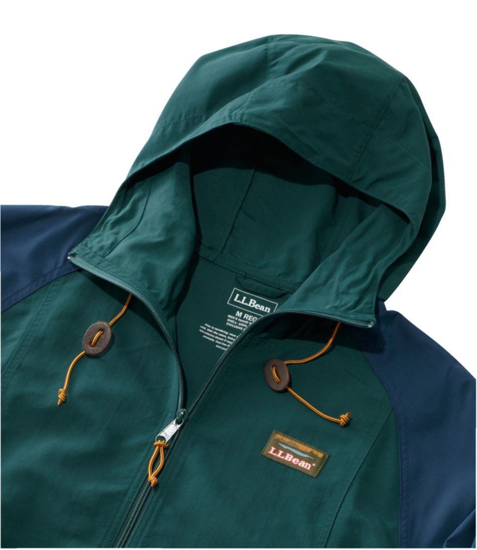 L.L.Bean Men's Mountain Classic Anorak, Multi-Color OUTERWEAR
