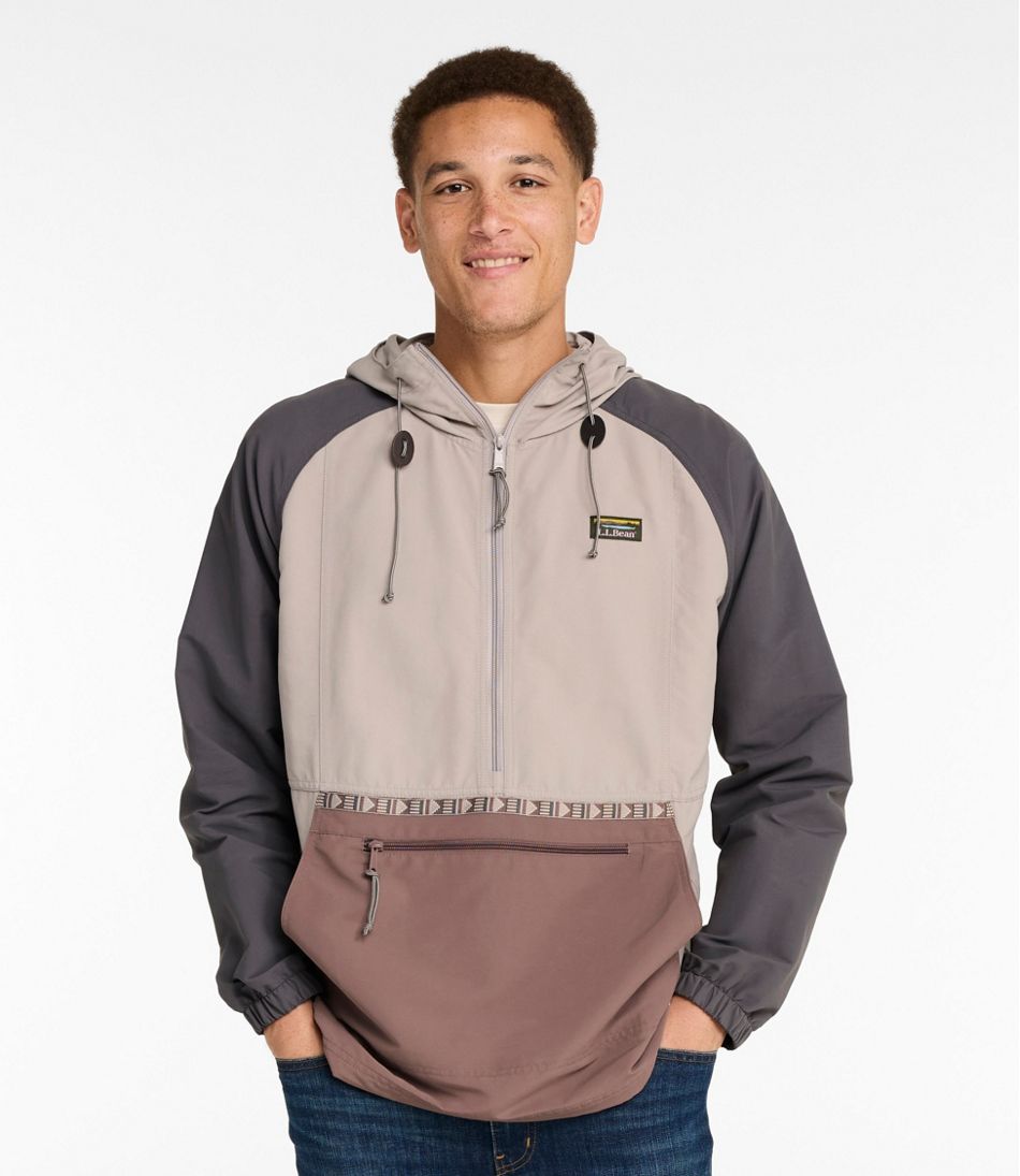 L.L.Bean Men's Mountain Classic Anorak, Multi-Color OUTERWEAR