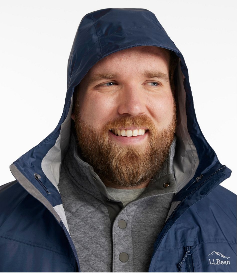 L.L.Bean Men's Trail Model Rain Jacket OUTERWEAR