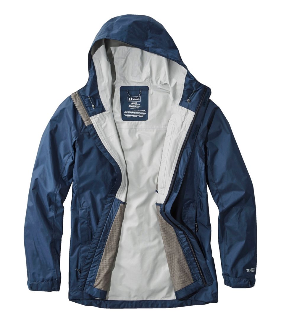 L.L.Bean Men's Trail Model Rain Jacket OUTERWEAR
