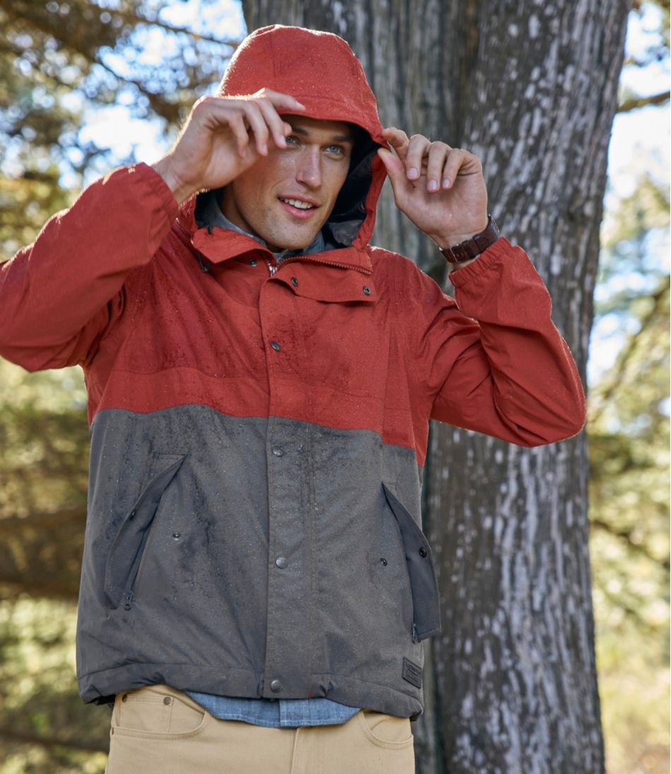 L.L.Bean Men's Mountain Classic Rain Jacket OUTERWEAR|SALE