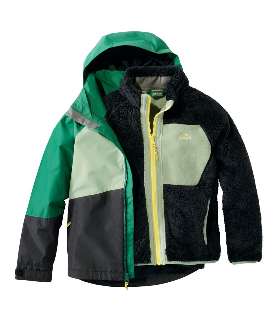 L.L.Bean Kids' Fleece-Lined 3-in-1 Jacket OUTERWEAR|SALE