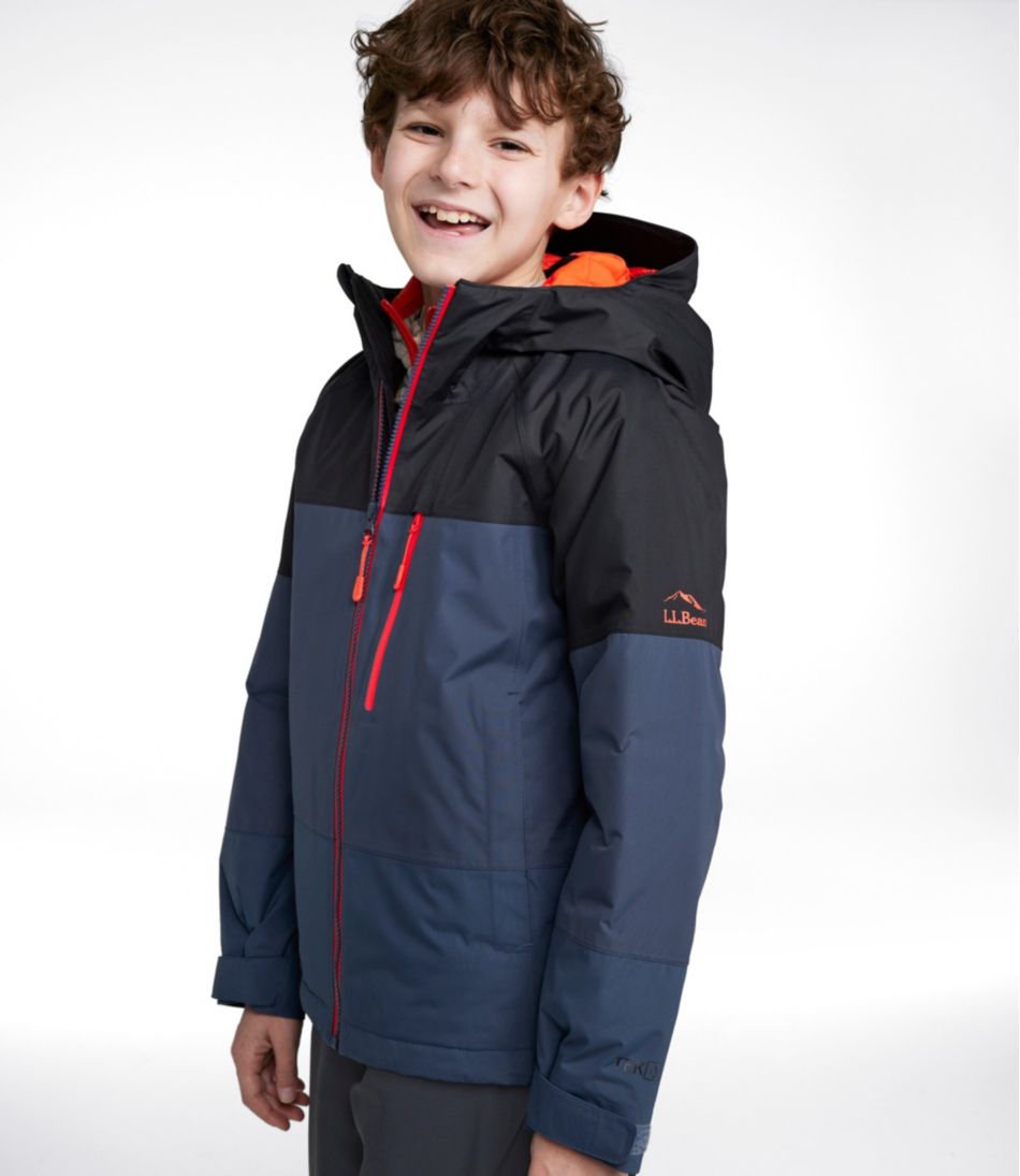 L.L.Bean Kids' Waterproof Wildcat Ski Jacket OUTERWEAR