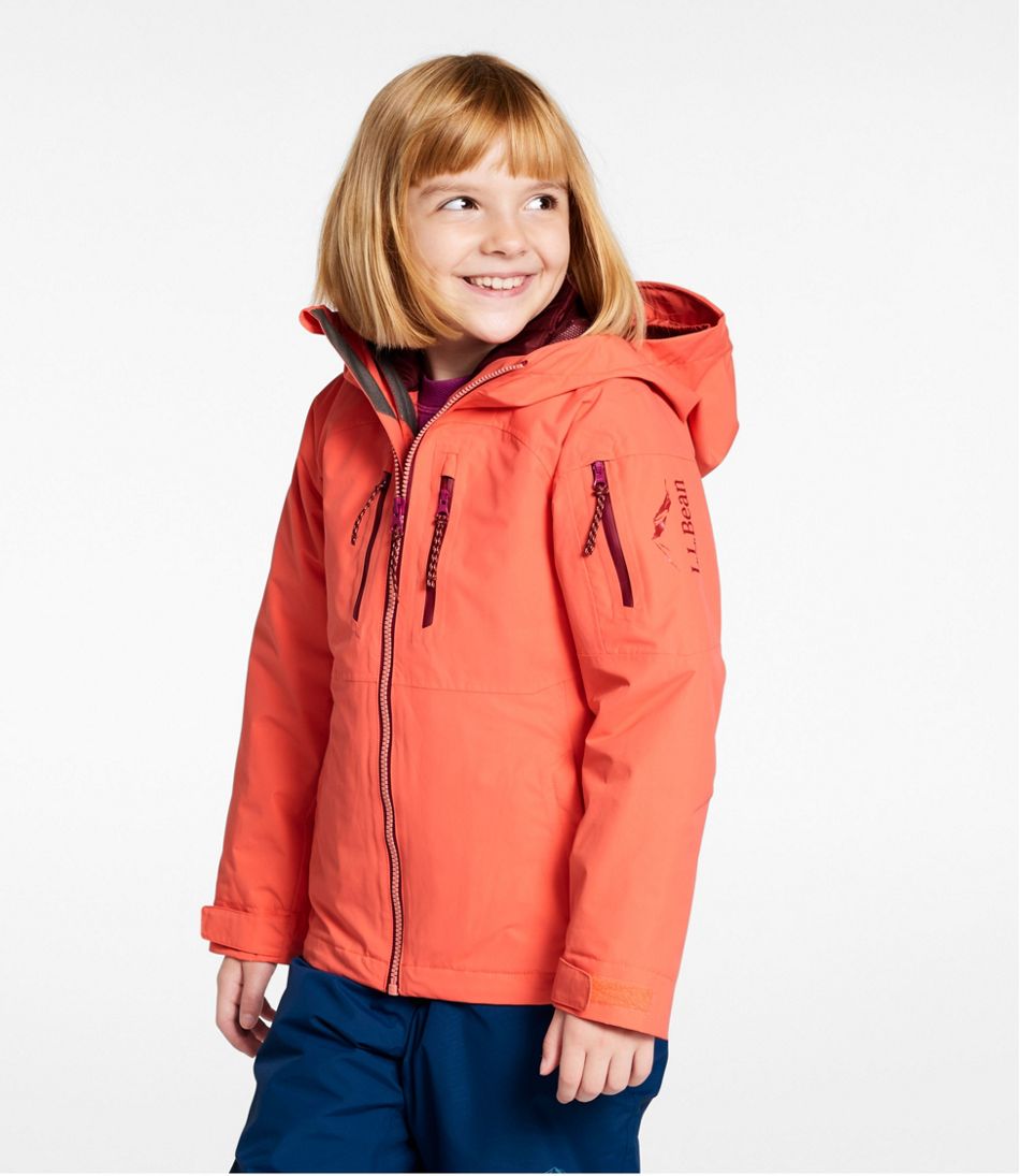 L.L.Bean Kids' Pathfinder Waterproof 3-in-1 Jacket OUTERWEAR