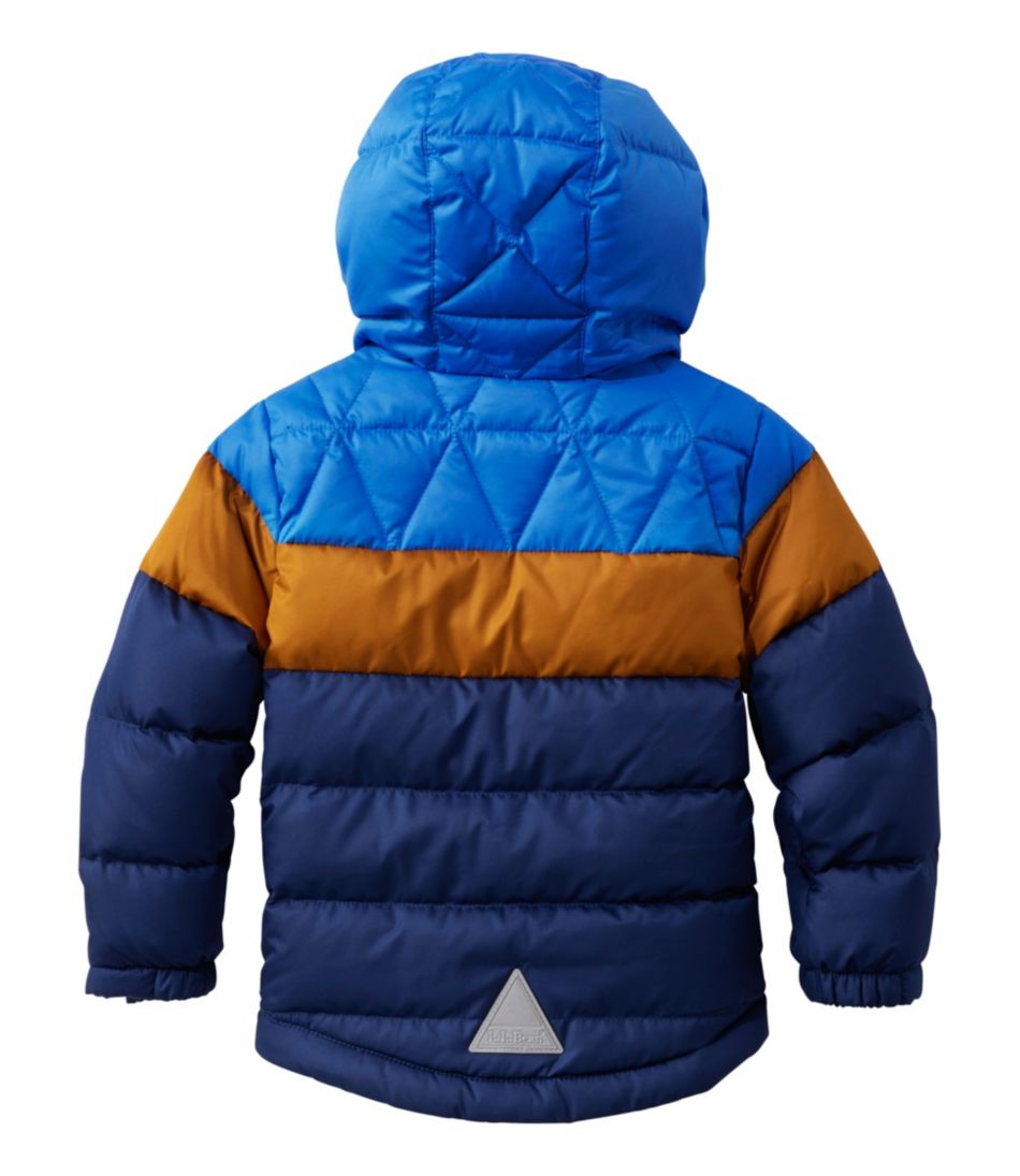 L.L.Bean Infants' and Toddlers' Bean's Down Jacket, Colorblock OUTERWEAR