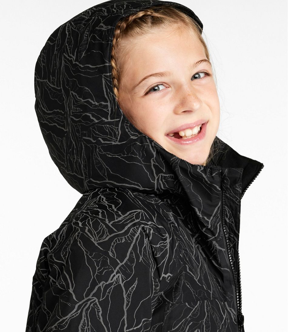 L.L.Bean Kids' Waterproof Wildcat Reflective Ski Jacket OUTERWEAR