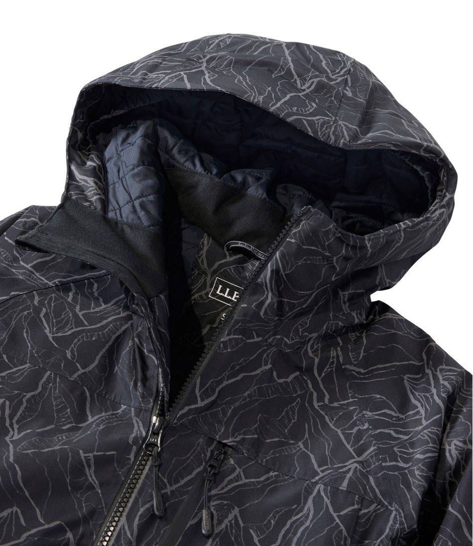 L.L.Bean Kids' Waterproof Wildcat Reflective Ski Jacket OUTERWEAR
