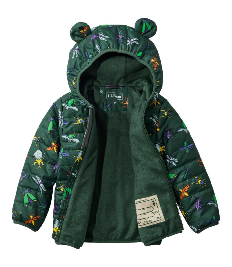 L.L.Bean Infants' and Toddlers' Fleece-Lined Insulated Jacket, Print OUTERWEAR