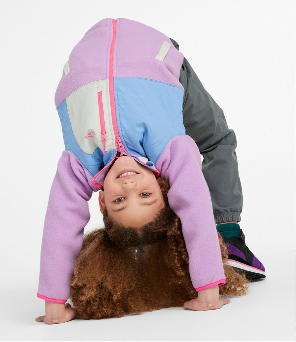 L.L.Bean Kids' Mountain Classic Fleece Jacket, Mixed Media OUTERWEAR|SALE