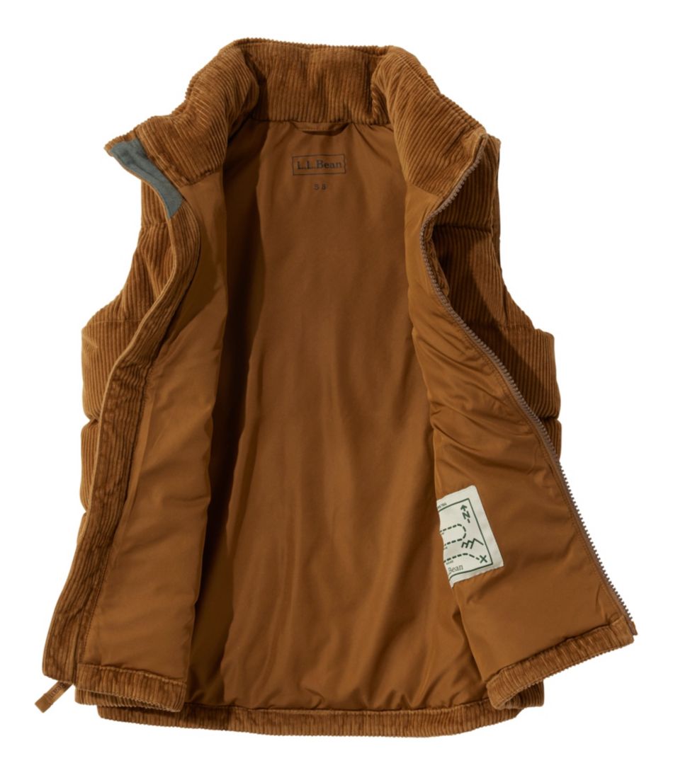 L.L.Bean Kids' Bean's Down Corduroy Vest OUTERWEAR