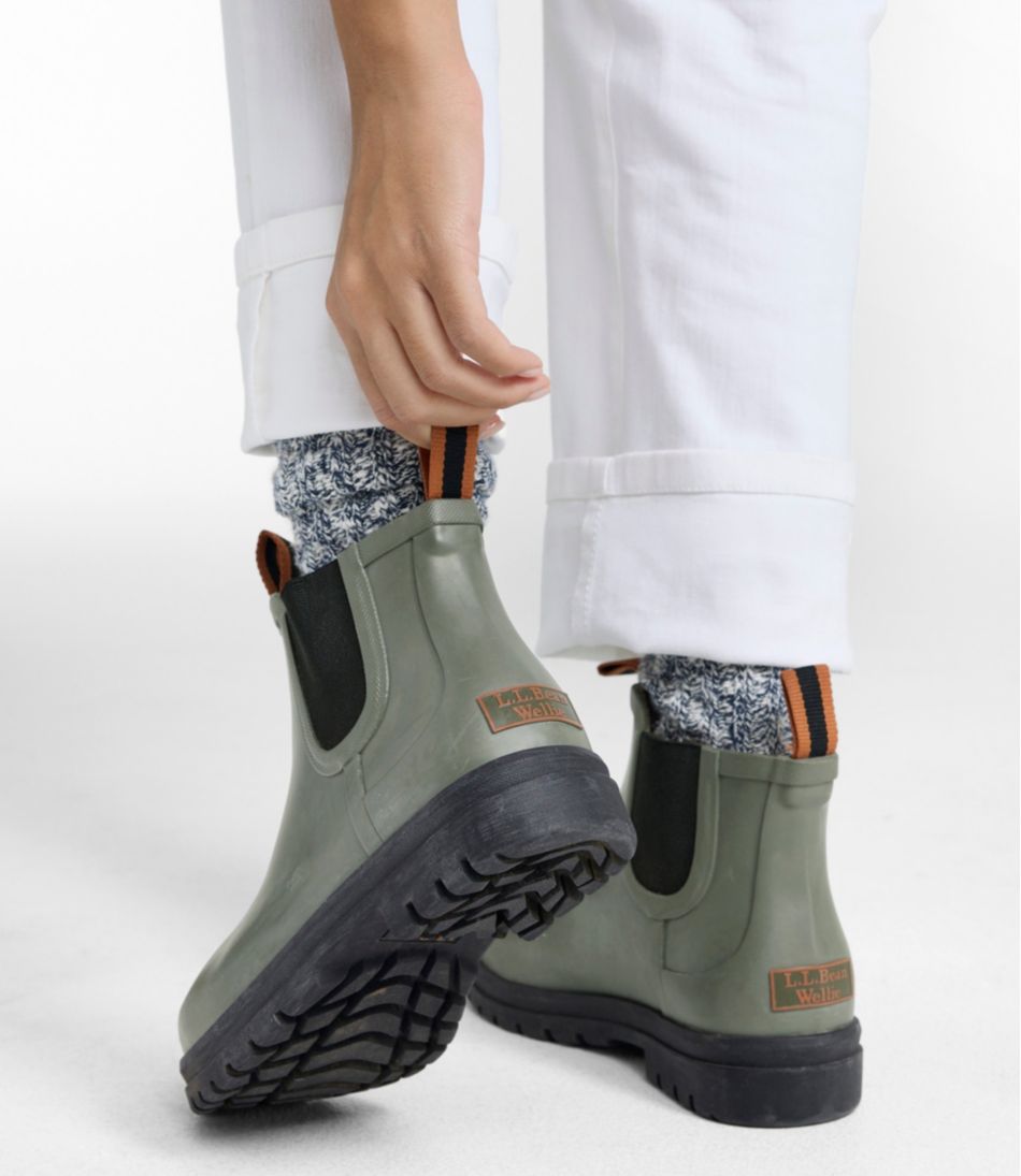 L.L.Bean Women's Rugged Wellie® Chelsea Boots FOOTWEAR