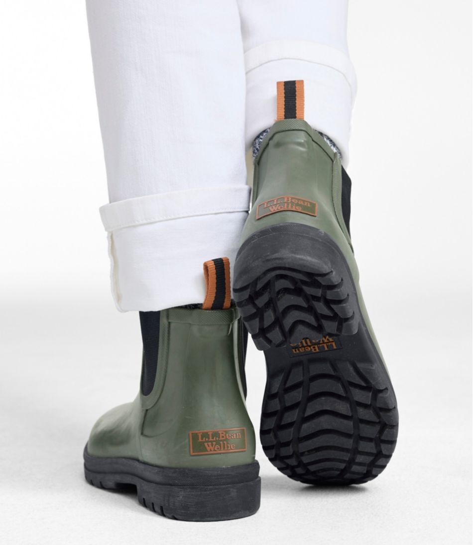 L.L.Bean Women's Rugged Wellie® Chelsea Boots FOOTWEAR