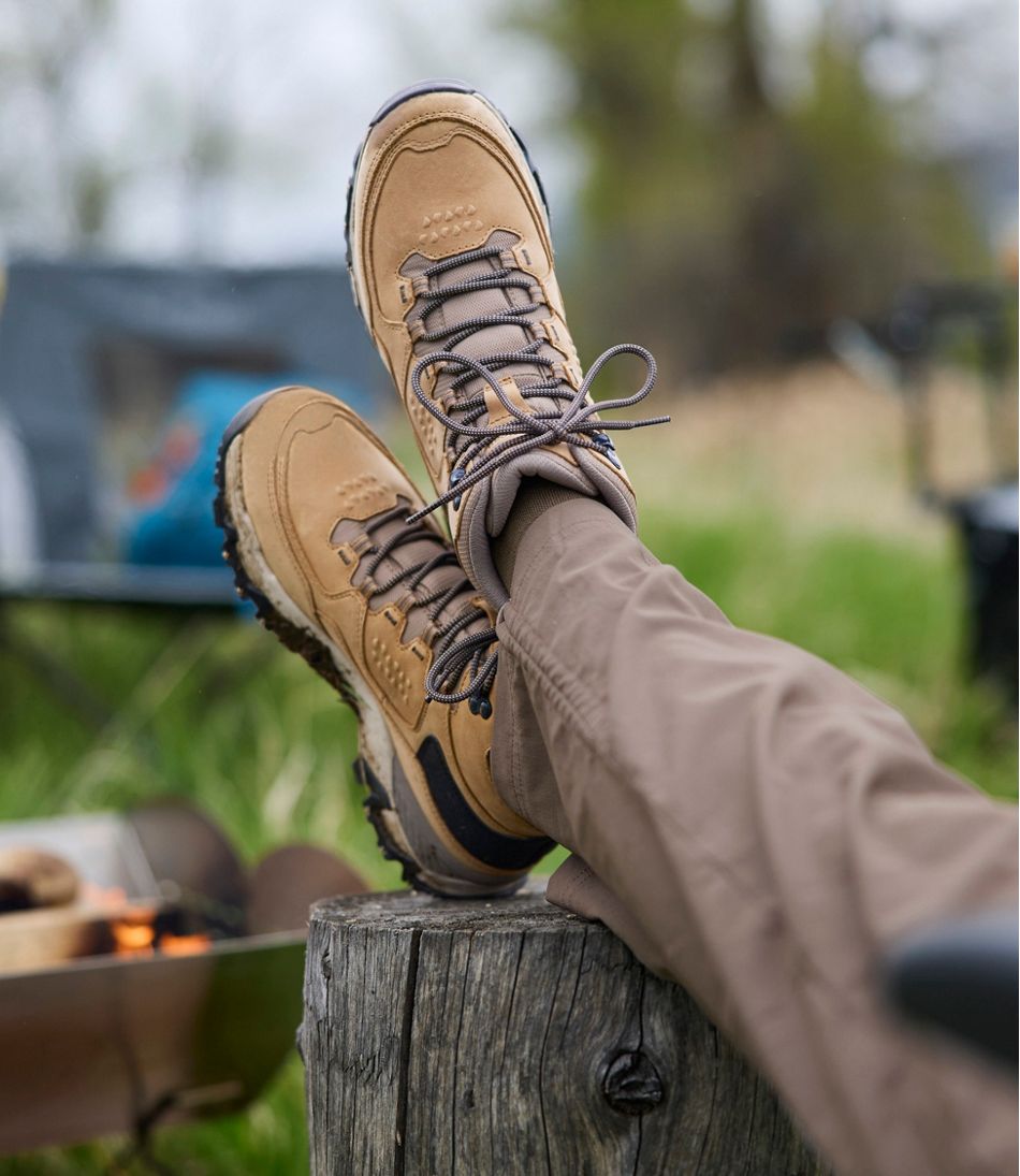 L.L.Bean Women's Trail Model X Waterproof Hiking Boots, Leather FOOTWEAR