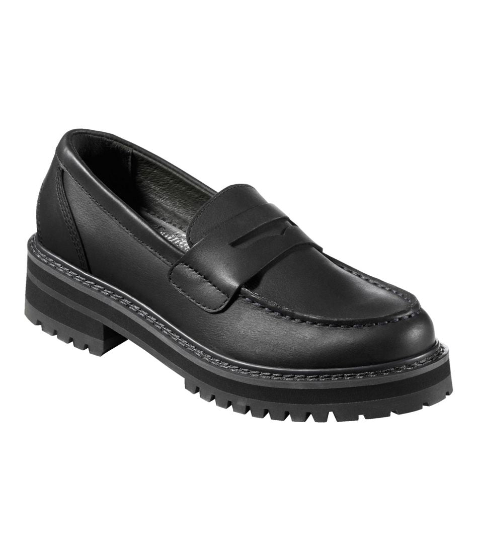 L.L.Bean Women's Camden Hills Penny Loafers, Leather FOOTWEAR