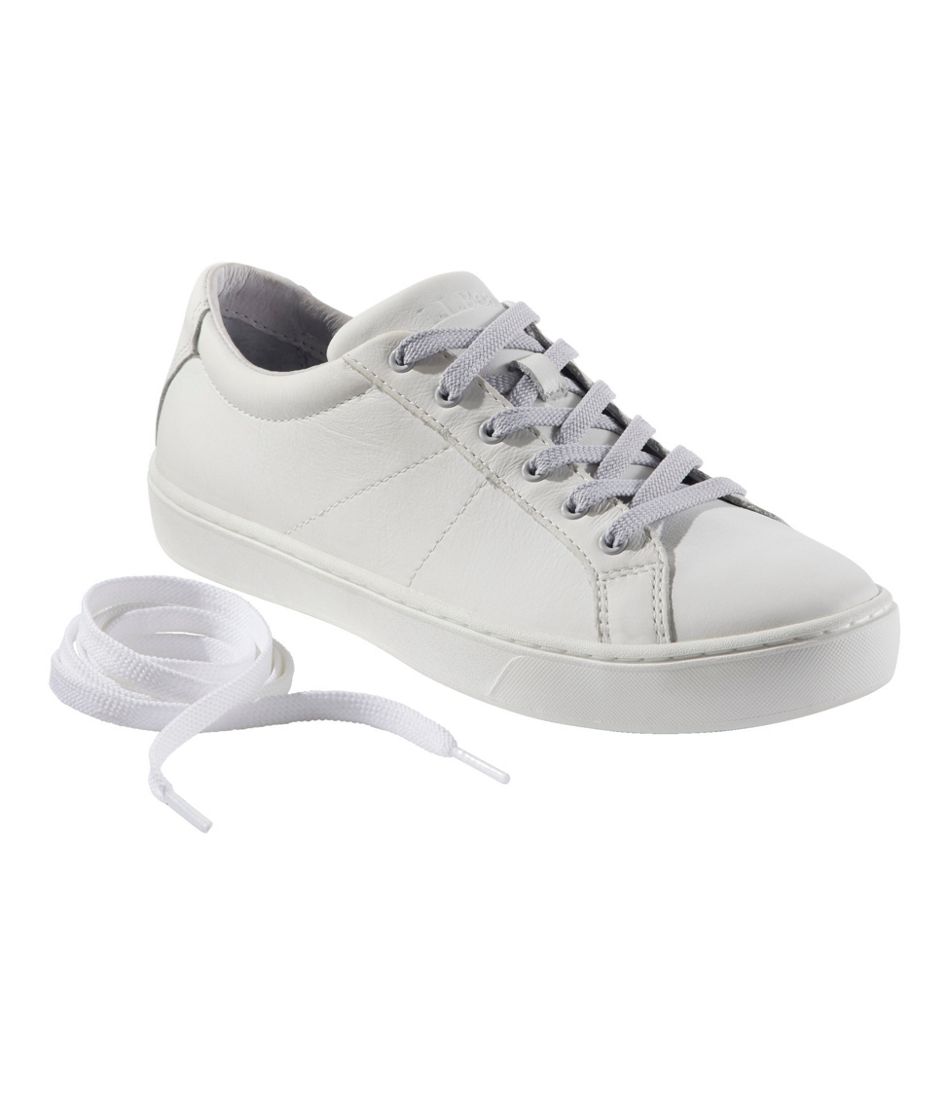 L.L.Bean Women's Eco Bay Oxfords, Full-Grain Leather FOOTWEAR