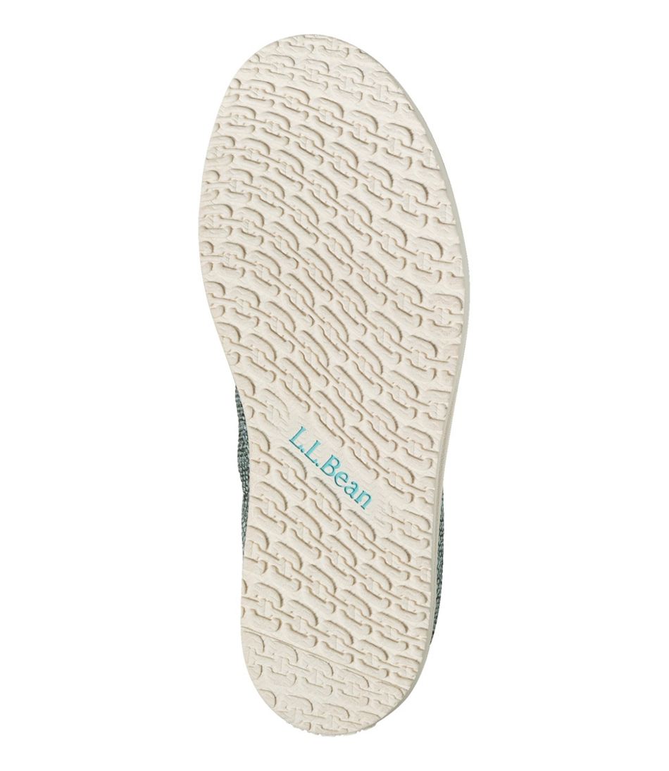 L.L.Bean Women's Higgins Beach 4-Eye Slip-Ons, Fabric FOOTWEAR|SALE