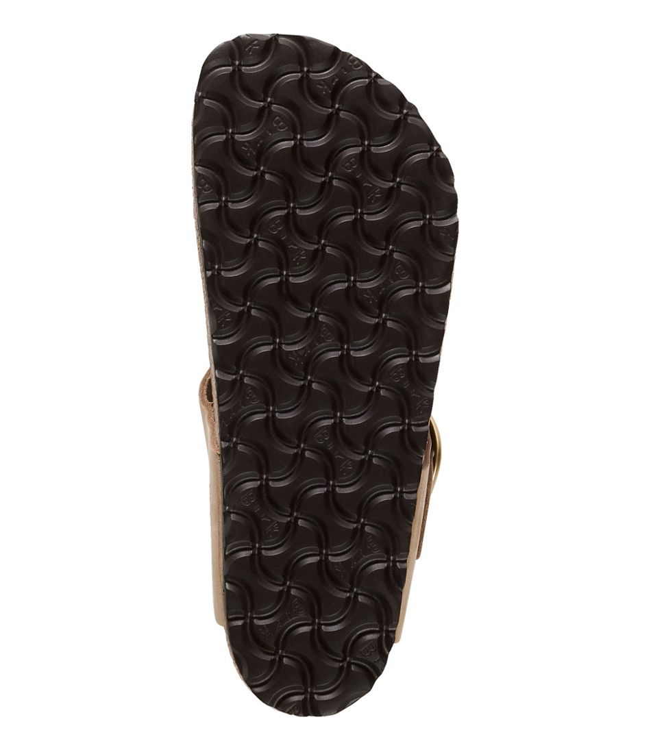 L.L.Bean Women's Birkenstock Big Buckle Gizeh Sandals, Nubuck FOOTWEAR
