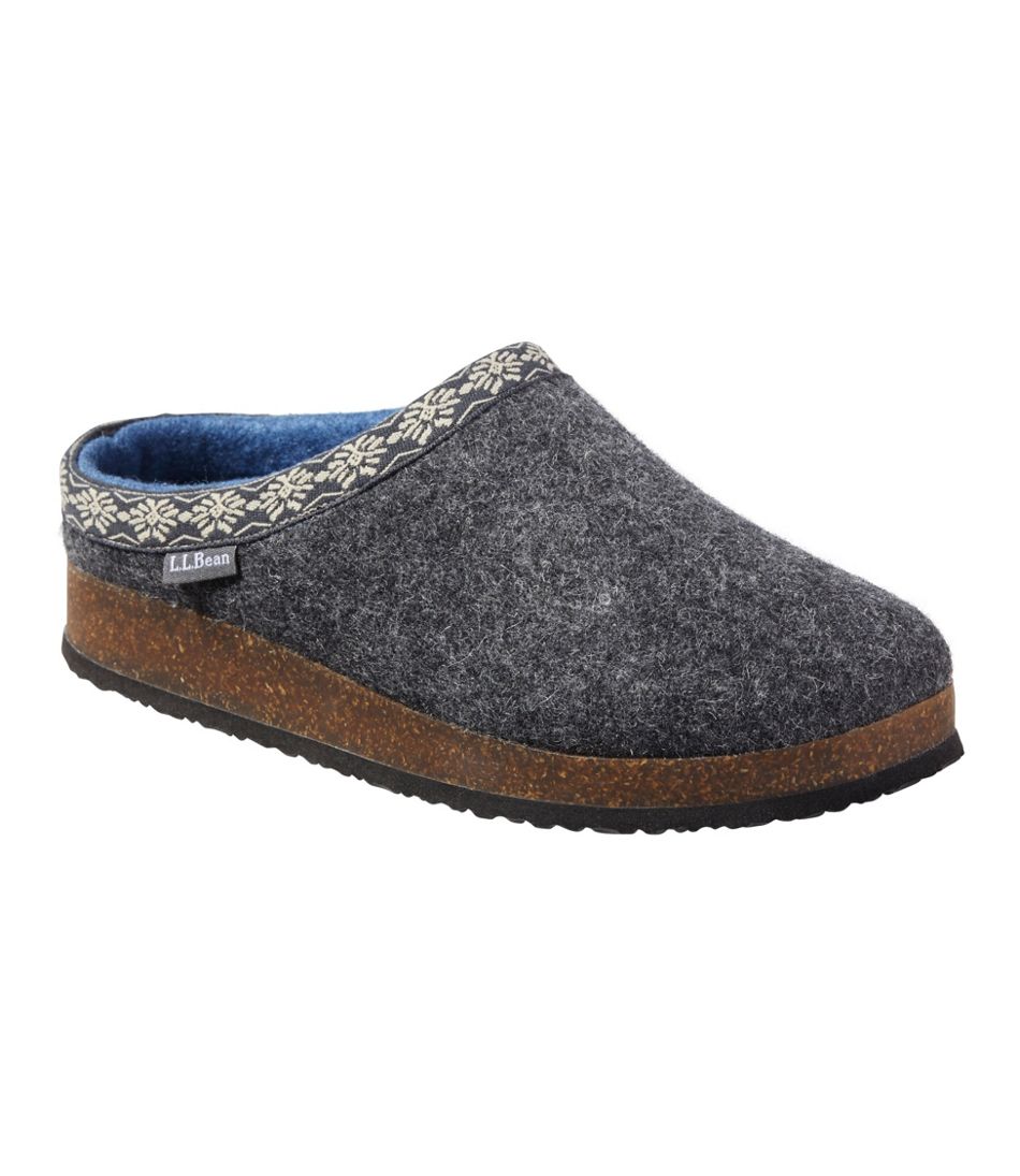 L.L.Bean Women's Wool Slipper Clog FOOTWEAR