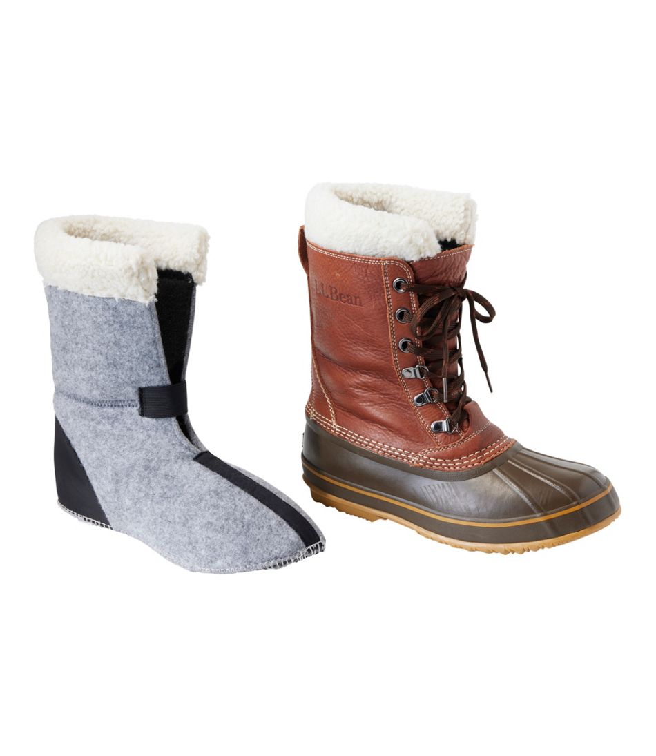 L.L.Bean Men's Snow Boot Liners FOOTWEAR