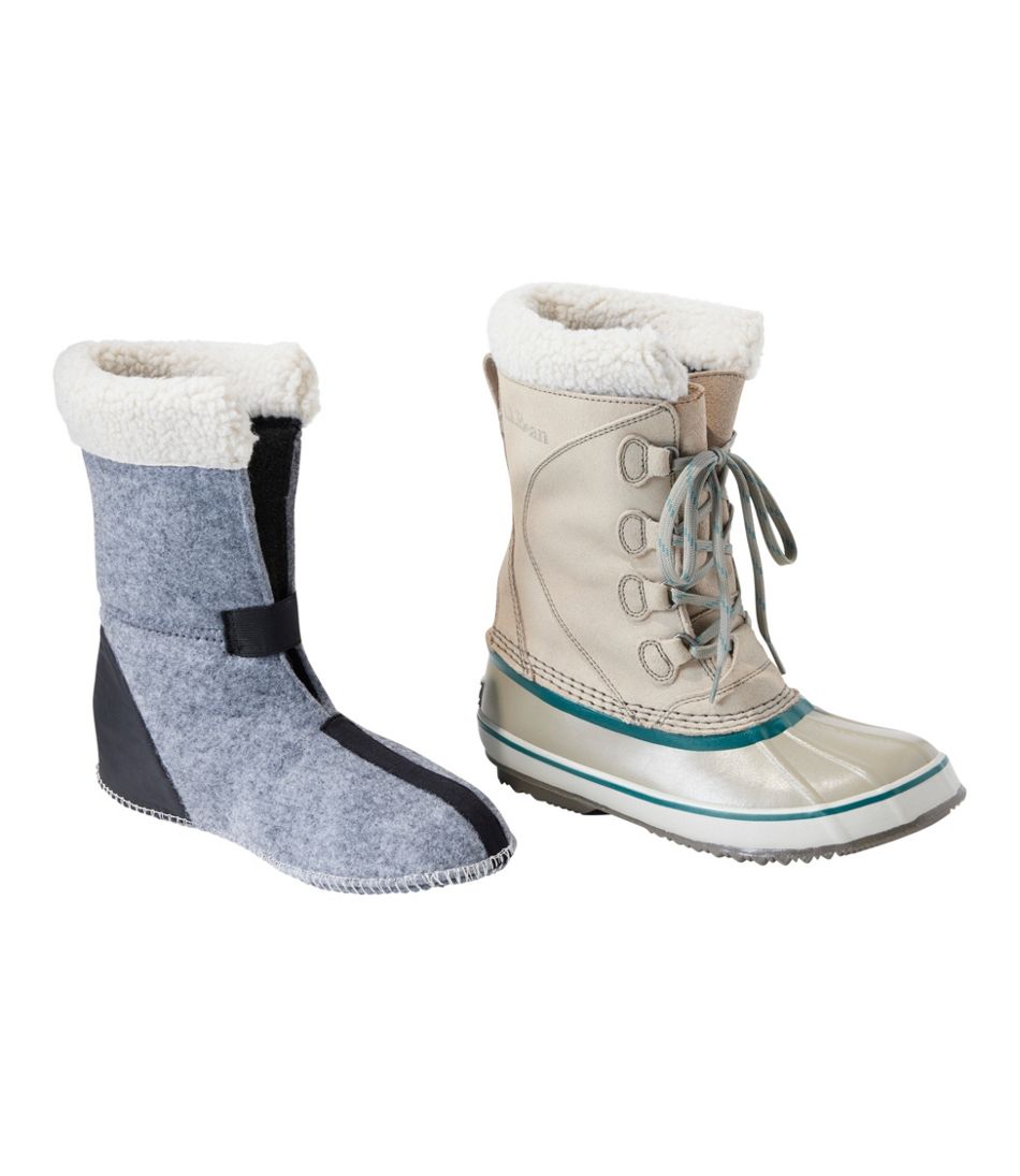 L.L.Bean Women's Bean Snow Boot Liners FOOTWEAR