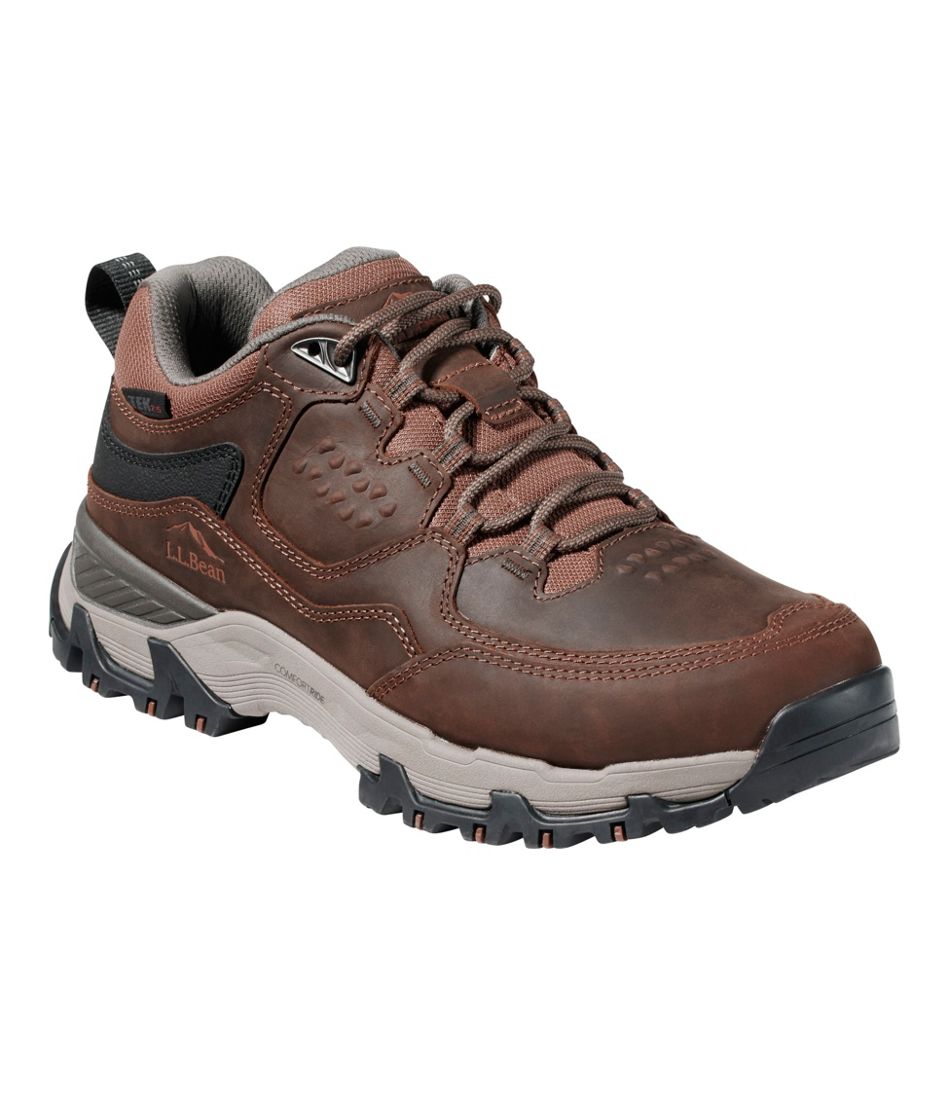 L.L.Bean Men's Trail Model X Waterproof Hiking Shoes, Leather FOOTWEAR