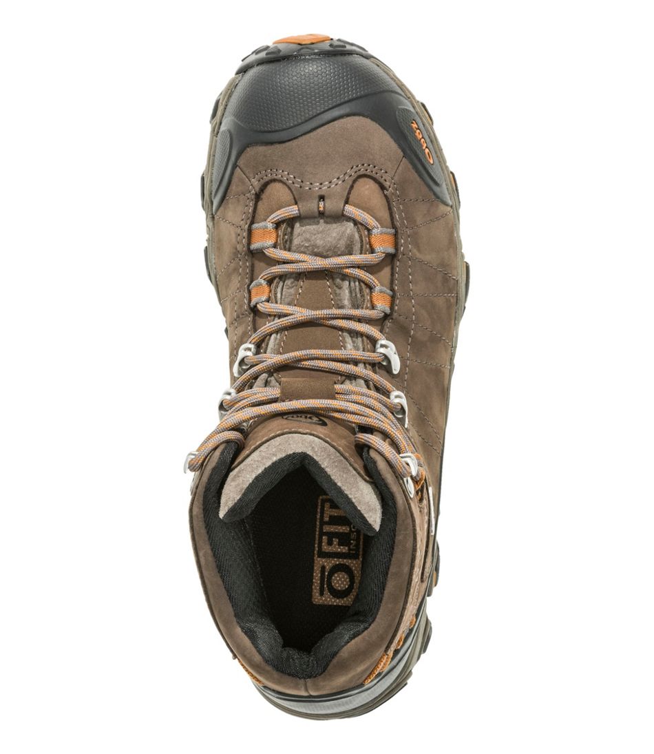 L.L.Bean Men's Oboz Bridger Mid B-Dry Hiking Boots FOOTWEAR