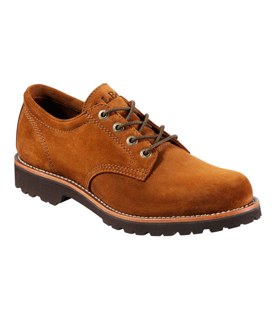 L.L.Bean Men's Bucksport Shoes, Plain Toe Suede FOOTWEAR|SALE