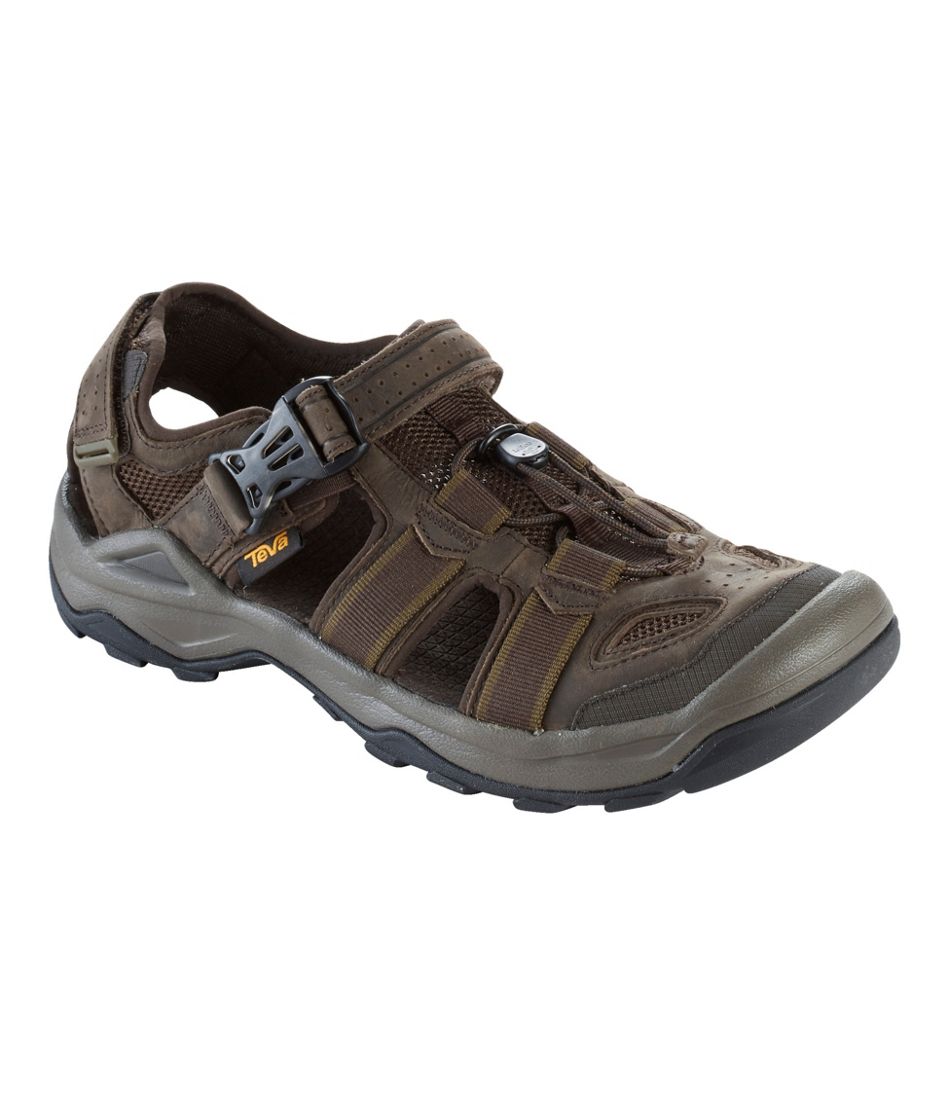 L.L.Bean Men's Teva Omnium 2 Leather Sandals FOOTWEAR