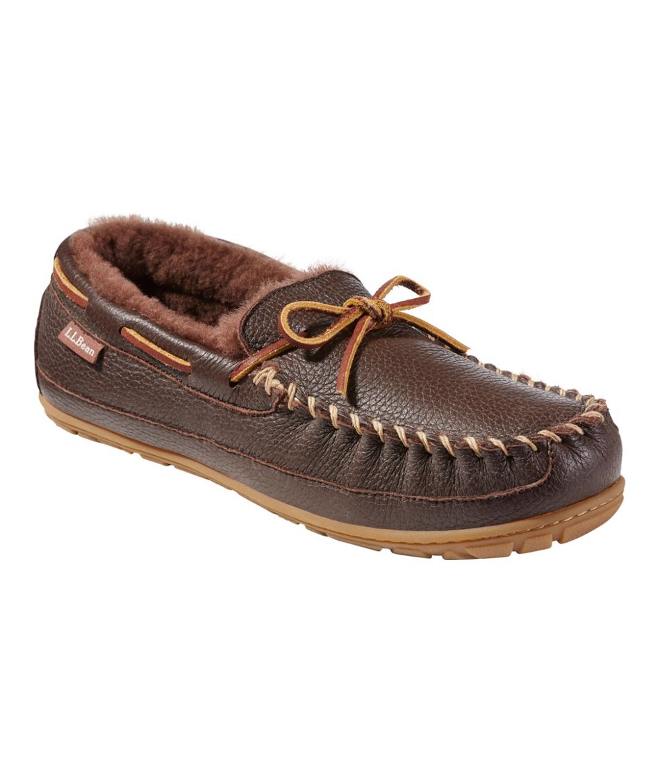 L.L.Bean Men's Wicked Good® Moccasins, Moosehide FOOTWEAR|SALE