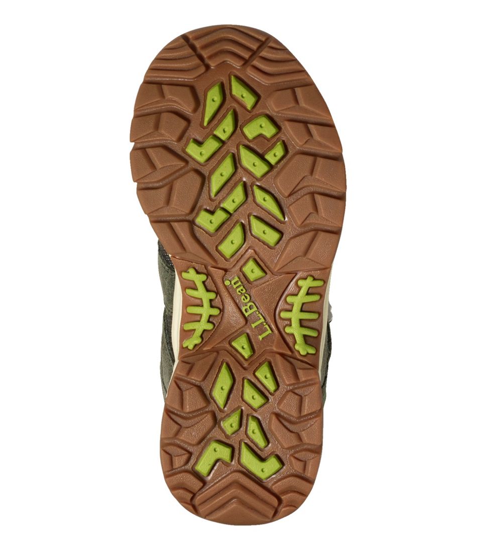 L.L.Bean Kids' Trail Model Hikers, Lace-Free FOOTWEAR