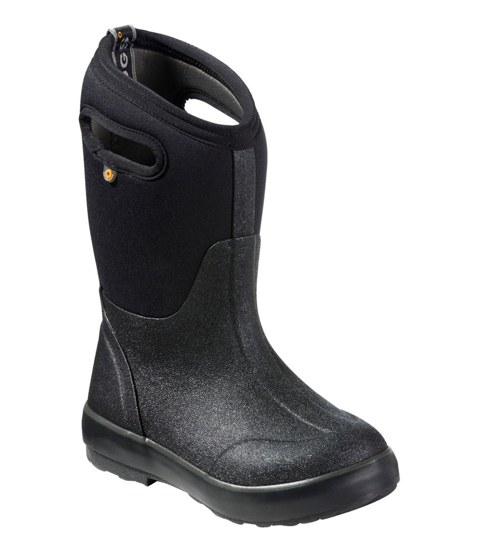 L.L.Bean Kids' Bogs Classic Boots, Black FOOTWEAR