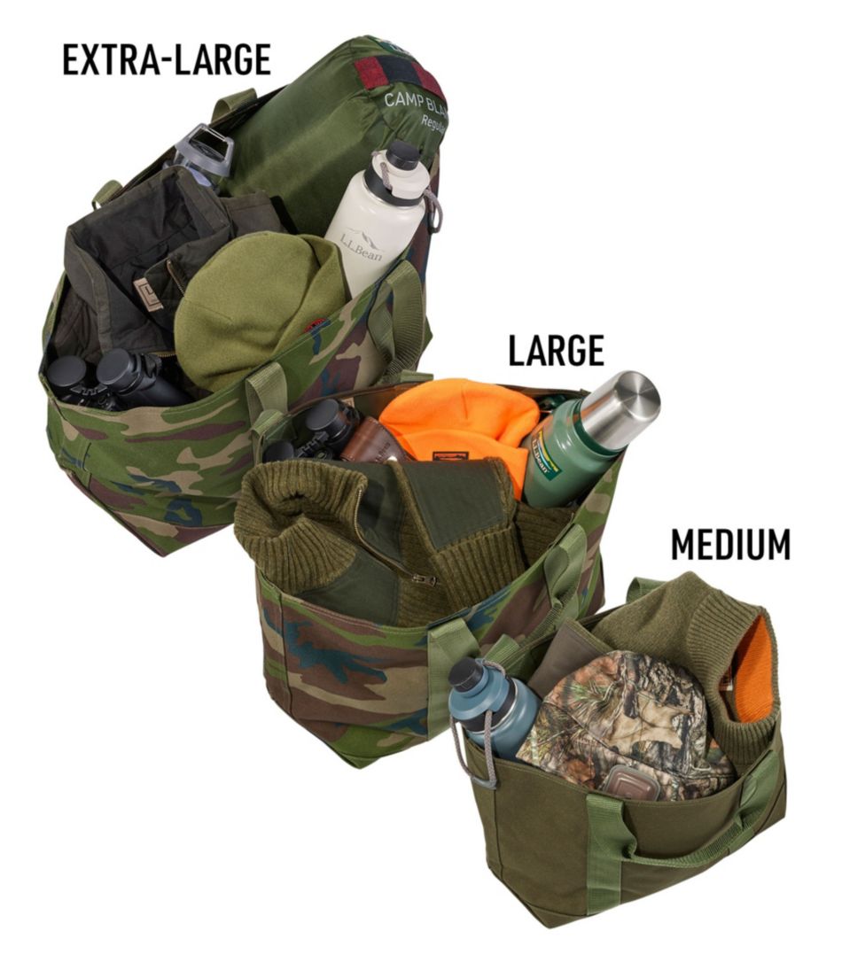 L.L.Bean Hunter's Tote Bag, Open-Top OUTDOOR EQUIPMENT|BAG & TRAVEL