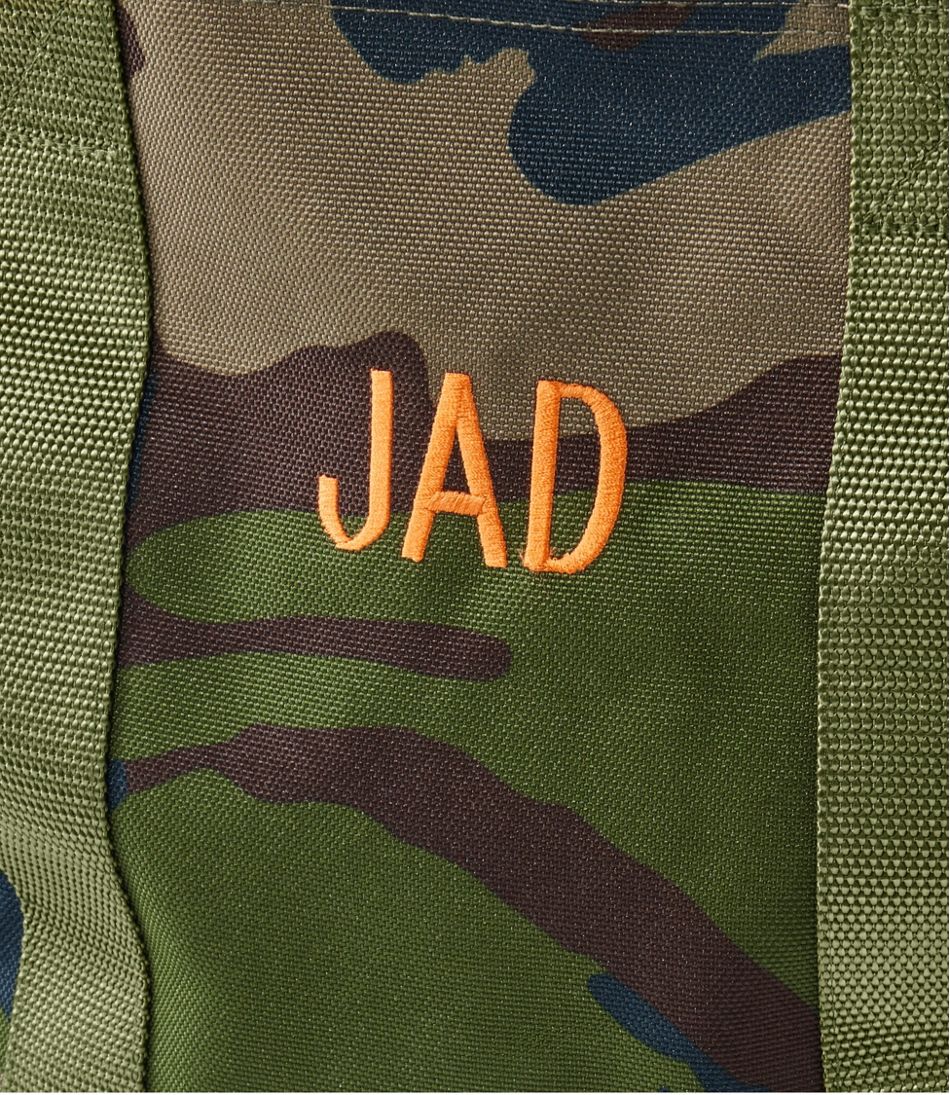 L.L.Bean Zip Hunter's Tote Bag With Strap, Camo OUTDOOR EQUIPMENT|BAG & TRAVEL