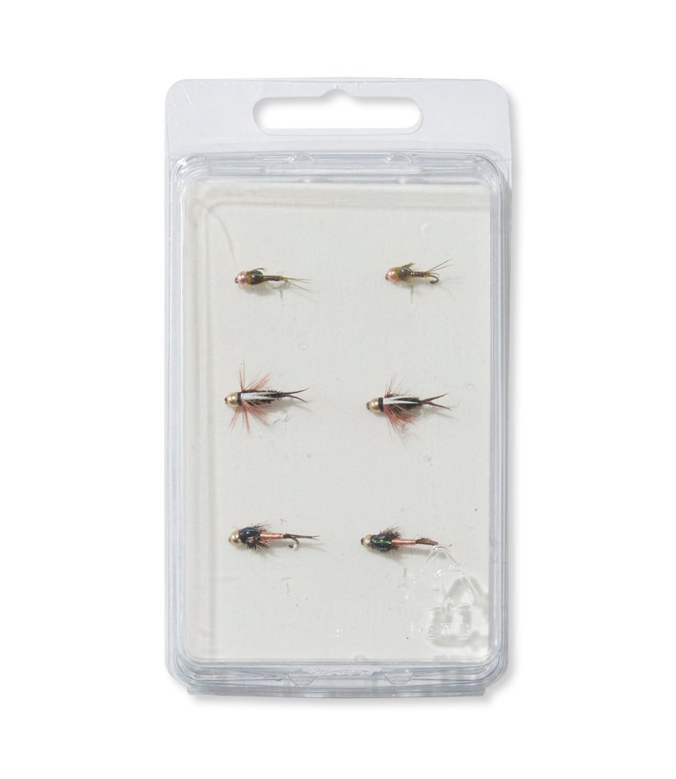 L.L.Bean Umpqua Six-Piece Bead Head Nymph Selection OUTDOOR EQUIPMENT