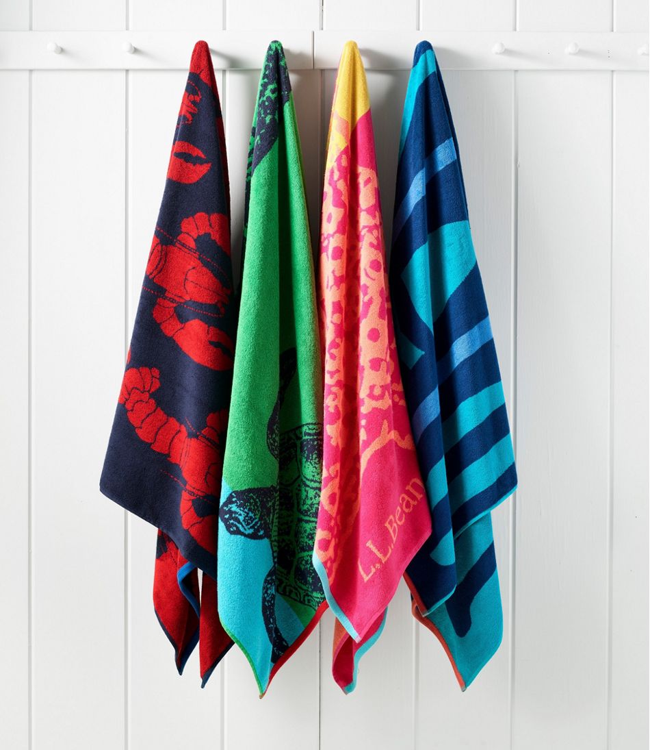 L.L.Bean turtle beach towel OUTDOOR EQUIPMENT|HOME GOODS