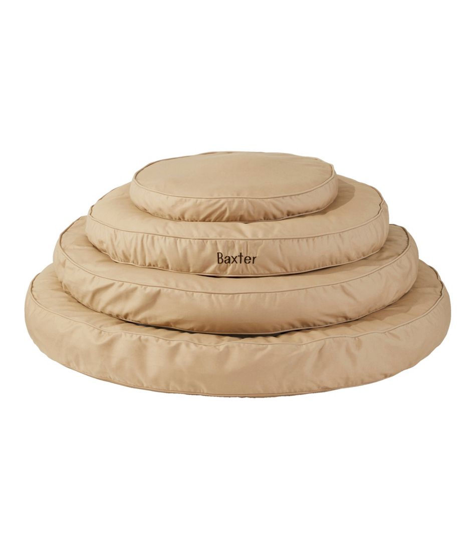 L.L.Bean Premium Denim Dog Bed, Round OUTDOOR EQUIPMENT|HOME GOODS