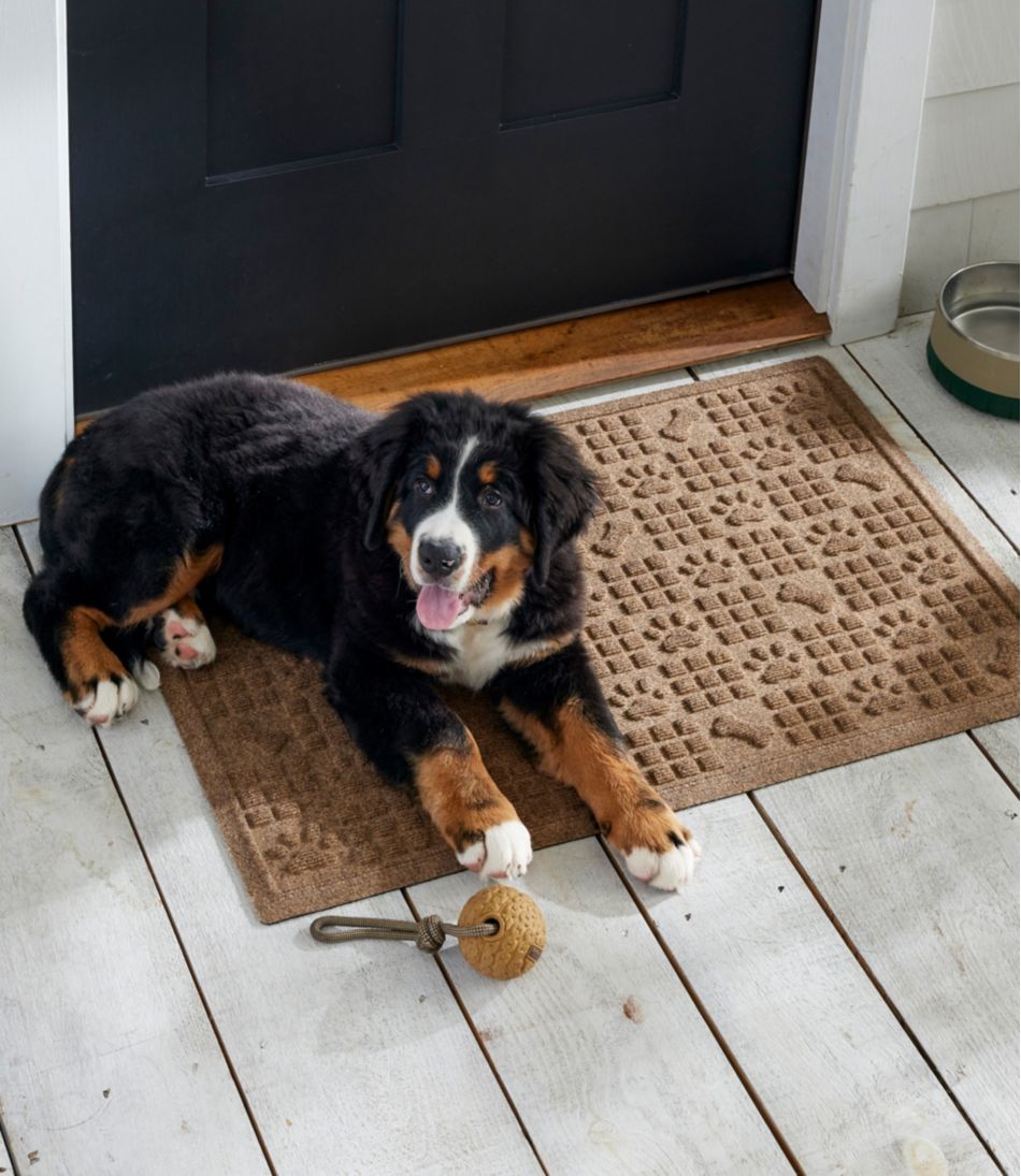 L.L.Bean Waterhog Dog Bones and Paws Mat OUTDOOR EQUIPMENT|HOME GOODS