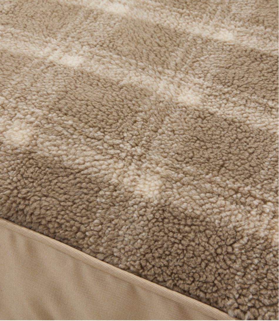 L.L.Bean Premium Fleece Dog Bed Replacement Cover, Rectangular OUTDOOR EQUIPMENT|HOME GOODS