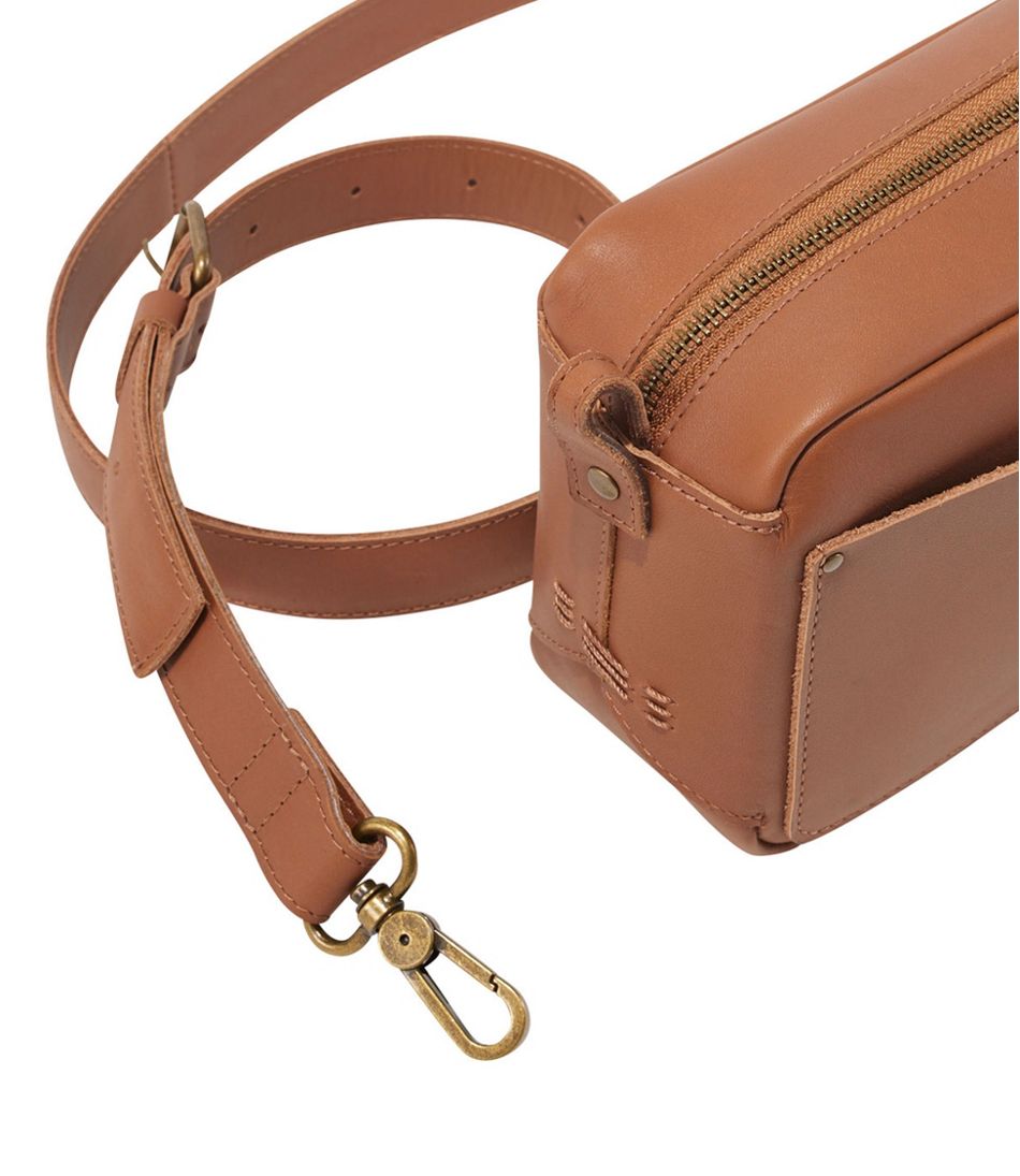 L.L.Bean 207 Leather Crossbody BAG & TRAVEL|SALE