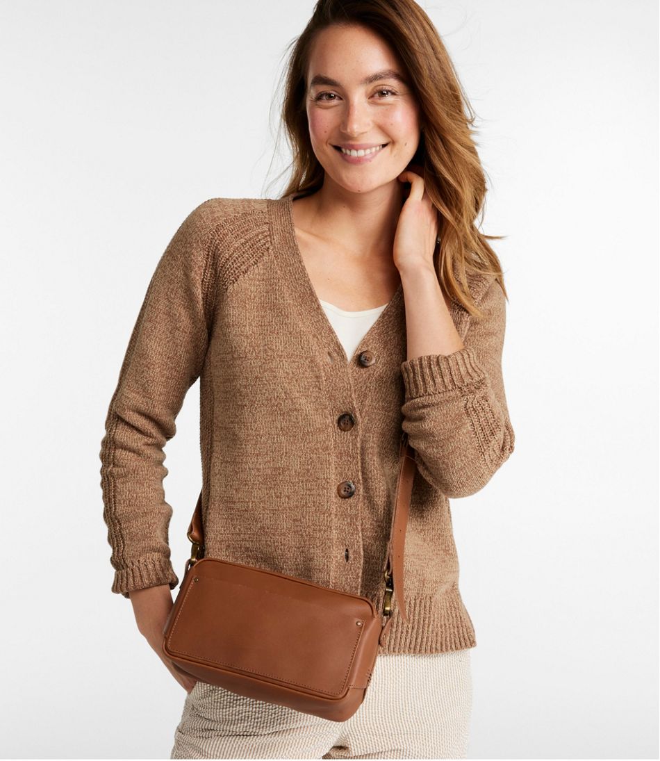L.L.Bean 207 Leather Crossbody BAG & TRAVEL|SALE