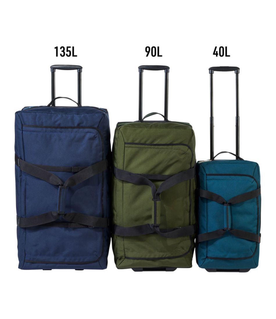 L.L.Bean Adventure Rolling Duffle Bag, XX-Large, 135L BAG & TRAVEL