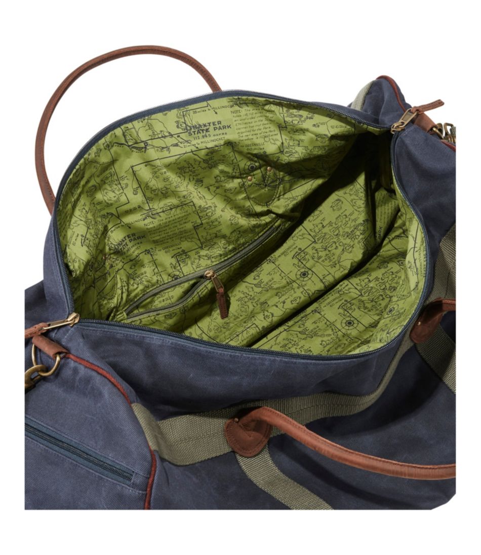 L.L.Bean Waxed Canvas Duffle, Large BAG & TRAVEL