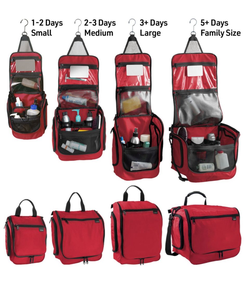 L.L.Bean Personal Organizer Toiletry Bag, Small BAG & TRAVEL