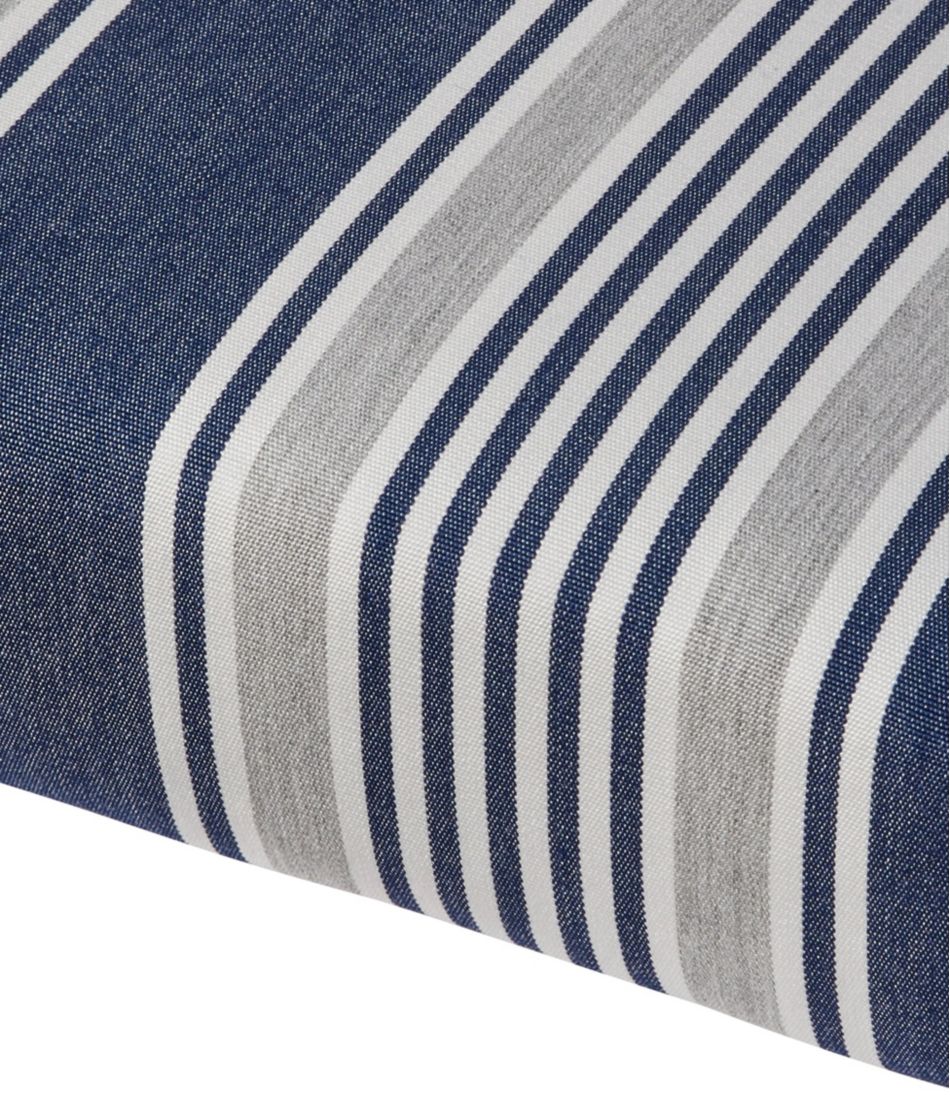 L.L.Bean Casco Bay Adirondack Chair Seat and Back Cushion, Stripe HOME GOODS